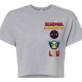 thumbnail image 3 of Marvel Deadpool & Wolverine - Logo And Icons - Juniors Cropped Graphic T-Shirt, 3 of 5