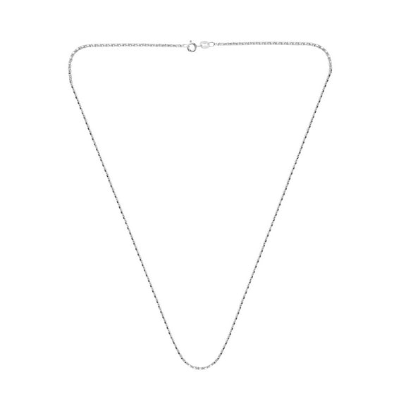 Versatile 1.5mm Unique Snake Chain Sterling Silver 18-inch Long Necklace