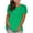 Green, variant on XMMSWDLA Womens T Shirts Loose Fit Crewneck Short Sleeve Tops Summer Casual Blouse 2024 Basic Tee T Shirts for Women