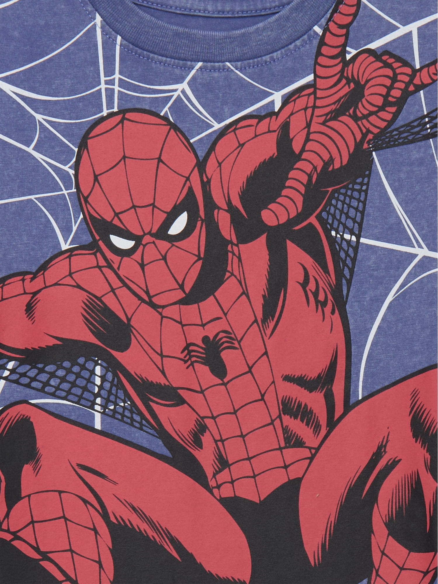 Marvel Spider-Man Toddler Short Sleeve Graphic Crewneck Tee, Sizes 12M-5T