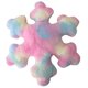 thumbnail image 1 of LEKDFST - Almohada de copo de nieve de 15 pulgadas, almohadas navideñas, almohada de copo de nieve de invierno, almohada decorativa blanca, almohada de felpa linda para decoración de sofá cama, 1 of 7
