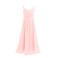 thumbnail image 7 of MSemis Kids Sweatheart Chiffon Flower Girls Dress, 7 of 7