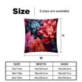 thumbnail image 5 of Petal flower Throw Pillows Set of 2 with Unique Patterns Covers - Available in 16x16, 18x18, and 20x20 Inches for Various Occasions - Includes Throw Pillow Inserts, 5 of 6