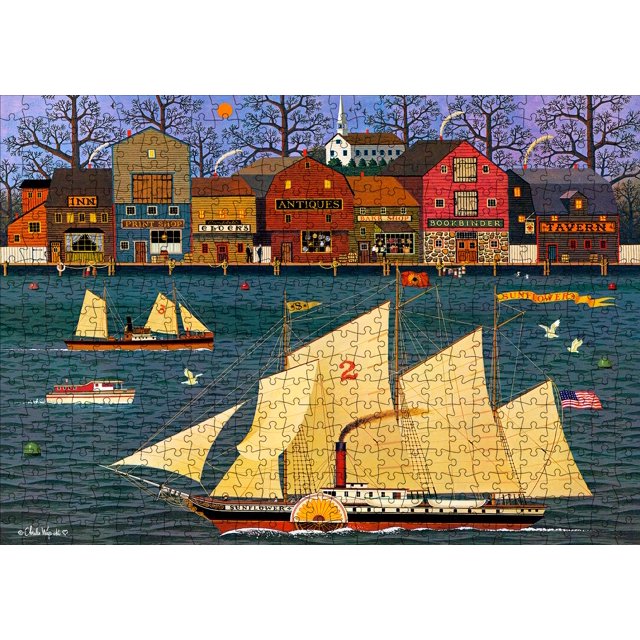 Rompecabezas Buffalo Games Charles Wysocki The Sunflower 500p