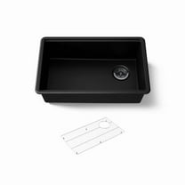 Kohler 33712-CM1 29 in. Undermount Single Bowl Kitchen Sink - Matte Black