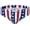 Striped Flag, variant on JOCKMIAL Men's Swim Briefs Mens Bikini Swimwear Sexy Swimsuit with Drawstring Low Waist Bathing Suit Removable Pad