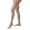 White, variant on Jobst Opaque 15-20 Closed Toe Thigh High Compression Stockings w/Dot Band Honey Large
