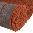 thumbnail image 7 of Unique Loom Solid Shag Collection Area Rug (3' 1" x 5' 3" Oval Terracotta), 7 of 7