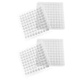 thumbnail image 2 of 2 cajas de congelación de laboratorio con tapa, 100 ranuras para tubos de 1,8/2/5/10 ml, contenedor de almacenamiento criogénico de plástico para soporte de tubos de plástico de laboratorio, 2 of 7