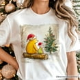 thumbnail image 2 of Pooh Bear Christmas With Friends T-Shirt, Cozy Heartwarming Holiday Tee, 2 of 6