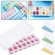 thumbnail image 2 of Ice Cubes Tray With Lid Stackable Squared Ice Tray Kitchen Accessories, 2 of 5