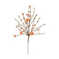 Fall Berry Stems 17" Tall Orange Berry Picks Artificial Floral Picks