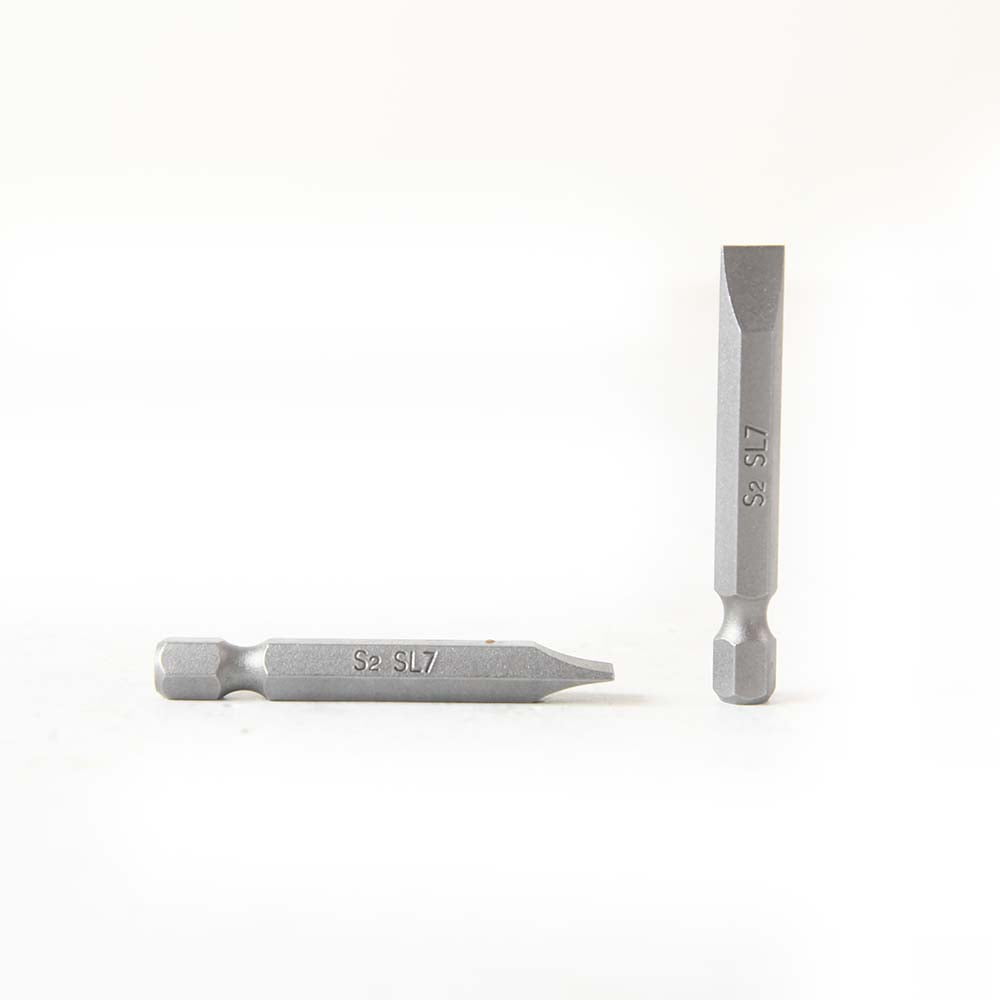 Superior Steel BS20710PK Single End Slotted Screwdriver Bits 2 Inch