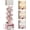 Pink, variant on 6 Tier Tree Bookshelf with Light, Narrow Bookcase Tower, Tall Floor Standing Book Shelf Organizer with Storage Cabinet for Living Room, Bedroom and Home Office, White