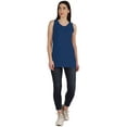 thumbnail image 5 of Inkmeso WoMen's &nbsp;Solid Sleeveless Tank Tops Scoop Neck Summer T-shirt Casual Tee, 5 of 8