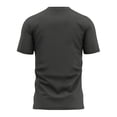 thumbnail image 4 of Hazbin Hotel Hombres Camiseta Texto Gráfico Piscina Impresión 3D Calle Casual Manga Corta Impreso Ropa Básica Gris/M, 4 of 6