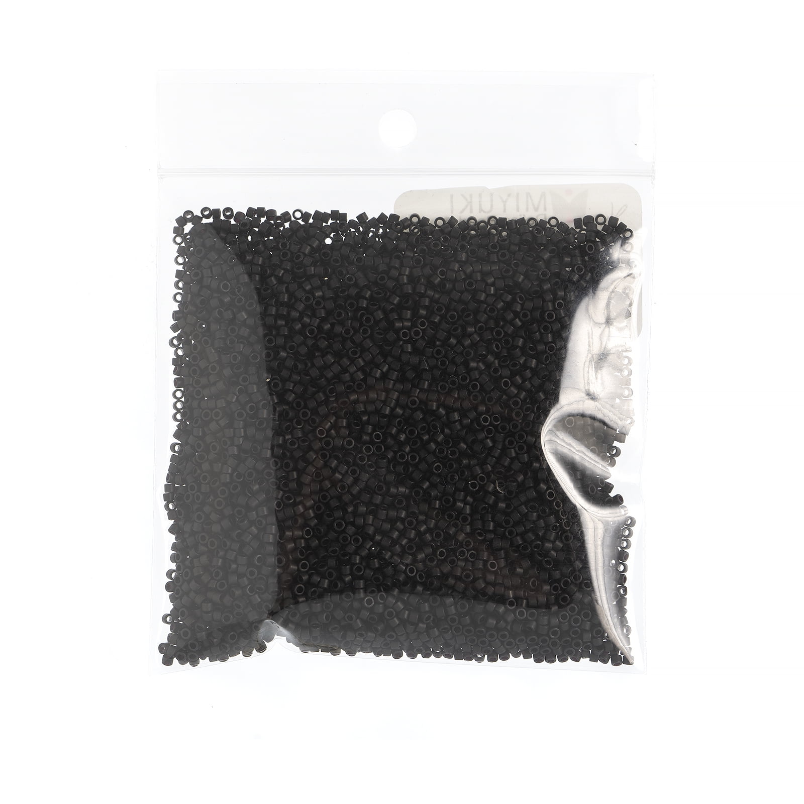 Miyuki Delica Bead 11/0 RD Black Matte (DB0310) 50gms Bag