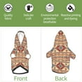 thumbnail image 6 of Haiem Traditional Tribal Aztec for Winter Dog Hoodie Sweatshirts with Pockets Warm Dog Clothes for Small Dogs Chihuahua-X-Large, 6 of 7
