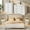 5-piece set-Beige, variant on Bedroom Furniture Set – Queen Bed Frame, 2 Nightstands with Charging Stations, 5-Drawer Dresser & 6-Drawer Dresser for Large Bedrooms