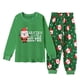 thumbnail image 3 of Conjunto de ropa navideña para niños y niñas, pijamas de manga larga para bebés y niñas, camisetas y pantalones, 2 uds., ropa de casa, 3 of 4