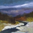 thumbnail image 2 of Finch, Sheila 26x26 Black Ornate Wood Framed with Double Matting Museum Art Print Titled - Mountain Colors I, 2 of 4