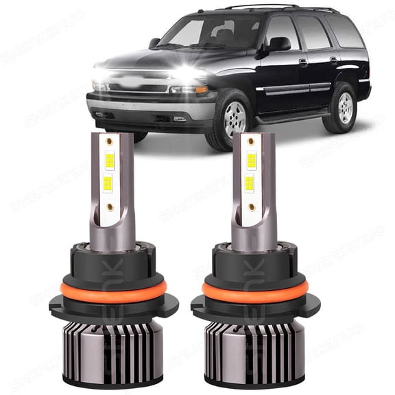 For Chevy Venture 1997-2005 LED Headlight Bulbs Hi/Low Beam Kit 9007 6000K White