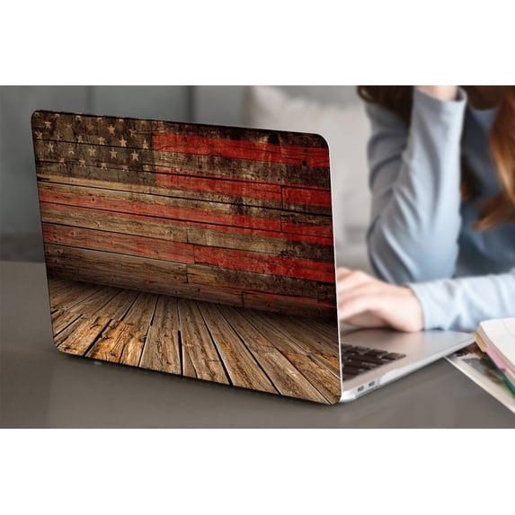 KSK KAISHEK Compatible with Newest MacBook Pro 15 inchs Case 2019 - 2016 Released Model A1990/A1707, Plastic Hard Shell Case, Flag 12