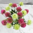 thumbnail image 3 of HEVIRGO 10Pcs Artificial Dandelion Flower Arrangement Wedding Party Desktop Office Decor(Pink,10pcs), 3 of 10