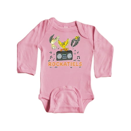 

Inktastic Rockatiels Gift Baby Boy or Baby Girl Long Sleeve Bodysuit