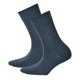 thumbnail image 1 of Hudson 2 pares de calcetines de mujer, medias de algodón Relax, cinturilla Comfort, Unicolor Marina Melange 35-38, 1 of 3