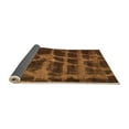 thumbnail image 2 of Ahgly Company Indoor Square Abstract Orange Modern Area Rugs, 7' Square, 2 of 4