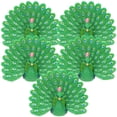 thumbnail image 1 of 5pcs Peacock Figurine Micro Paisaje Pavo Pavo real, 1 of 5