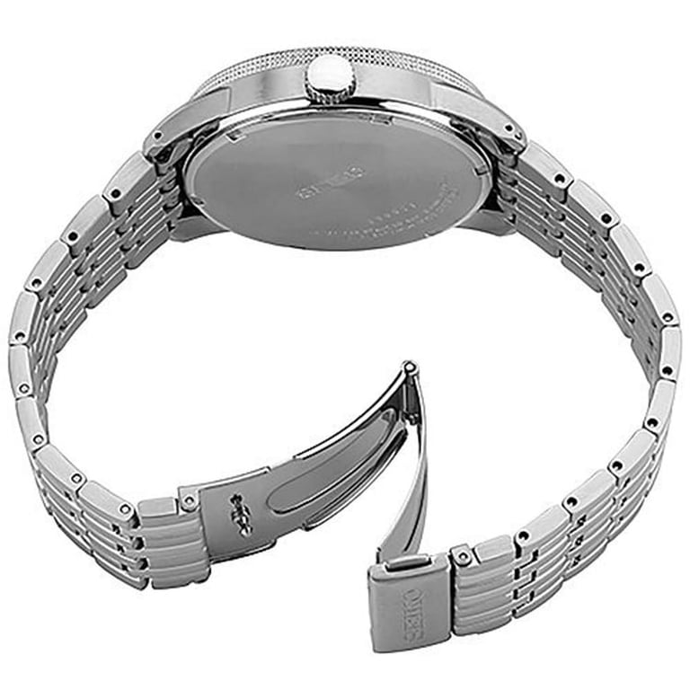 Seiko Men's Recraft Solar Day/ Date Watch - Stainless Steel