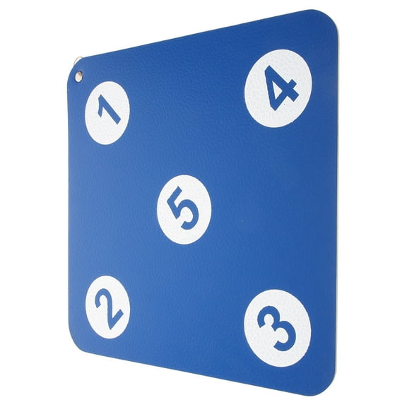 DEMACRIO 1Pcs Dark Blue Rubber Fencing Target for Indoor Training 12.2x12.2x0.2in