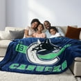 thumbnail image 2 of NHL Vancouver Canucks Game Day Blanket, 66" x 90", 2 of 4