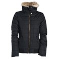 thumbnail image 2 of Aeropostale Womens Full Zip Puffer Jacket, Black, Juniors, Large, 2 of 2