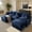 Dark Blue, variant on XIZZI 107.9" Modular Sectional Sofa with Double Ottomans, Deep Seat Cloud Couch with Chenille Fabric, Dual Thick Cushions and Solid Wood Frame for Living Room-Beige