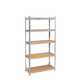 thumbnail image 3 of ESTANTE METALICO ORGANIZADOR DE 5 NIVELES 180x40x90 cm 5 Estantes Ajustables Xtellar plateado, 3 of 3