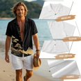 thumbnail image 6 of FOR U DESIGNS Pine Tree Mountain Print Matchable Couple Outfits Button Down Shirt or Sleeveless Sundress with Pockets Fashion Matching Clothes for Beach Parties, 6 of 7