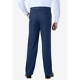 thumbnail image 2 of KingSize Men's Big & Tall Relaxed Fit Wrinkle-Free Expandable Waist Plain Front Pants, 2 of 5