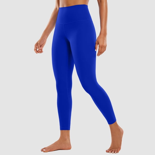 Pantalons de Yoga pour Femmes Taille Haute Extensible Sans Poches pour Entraînement Course et Plage
