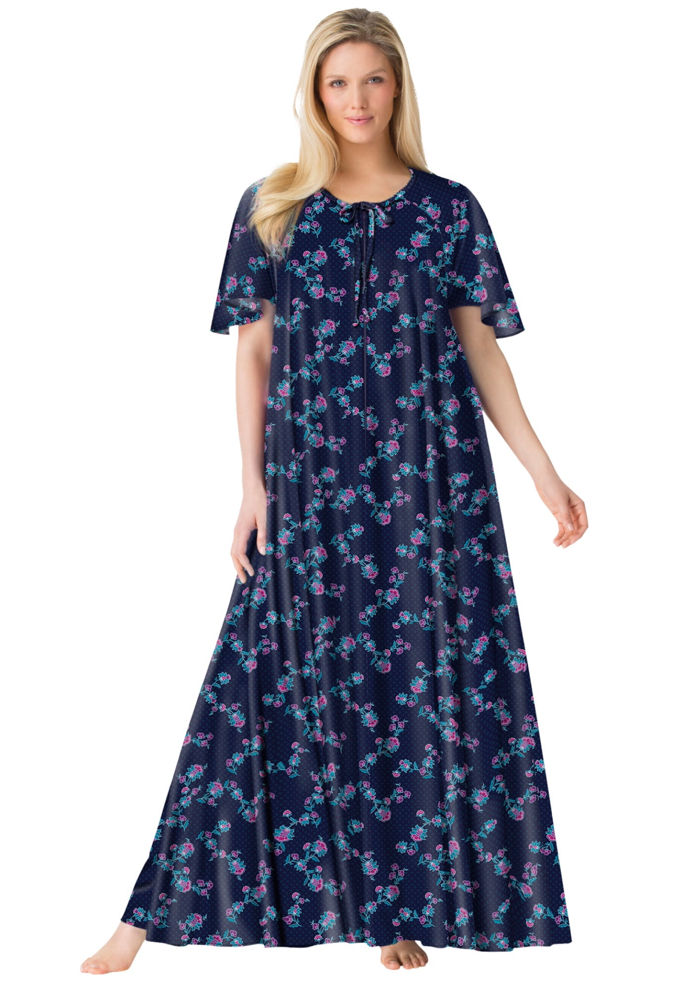 Only Necessities Only Necessities Women's Plus Size Sweeping Printed