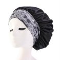 thumbnail image 2 of SUTENGDA Foulard en Satin pour Femmes Bonnet de Nuit Bonnet Bandeau, 2 of 6