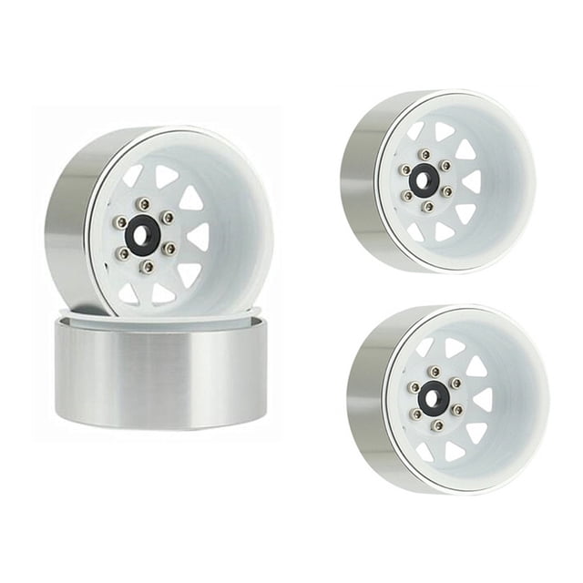 Remote wheel hub,Axi03007 Redcat Hub 4pcs Redcat 1/10 Wheel Hub 1/10 Scx10 1/10 Hub 1/10 Wheel Rim Beadlock 2.2in Wheel 90046 Axi03007 Hub Scx10 90046 Rims Car Rims 1/10 Wheel 1/10 Remote