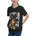 thumbnail image 5 of Jean Michel Basquiat t Shirts for Kids Comfortable Teen Graphic Boys Girls Short Sleeve T-Shirt, 5 of 5