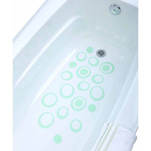 SlipX Solutions Adhesive Oval Bath and Shower Treads