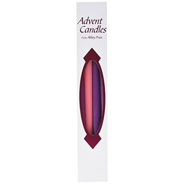 Abbey Press 70550 10 x. 50 Replacement Candles Set of four Walmart