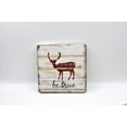 thumbnail image 1 of Be True Vintage Wood Block Sign Wall Decor, 1 of 1