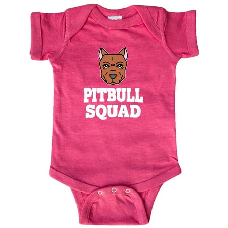 

Inktastic Dog Pitbull Squad Gift Baby Boy or Baby Girl Bodysuit
