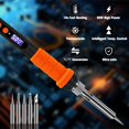 thumbnail image 4 of Kit de soldador K KERNOWO LED de 90 W, temperatura ajustable, 5 puntas, 4 of 8